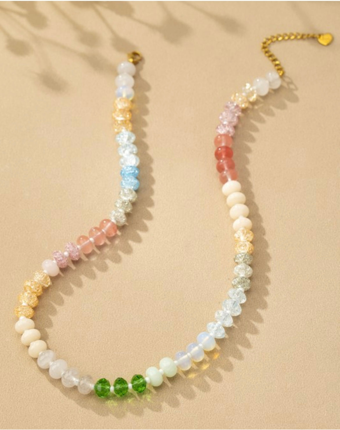 beaded necklace