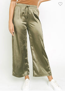 satin pants